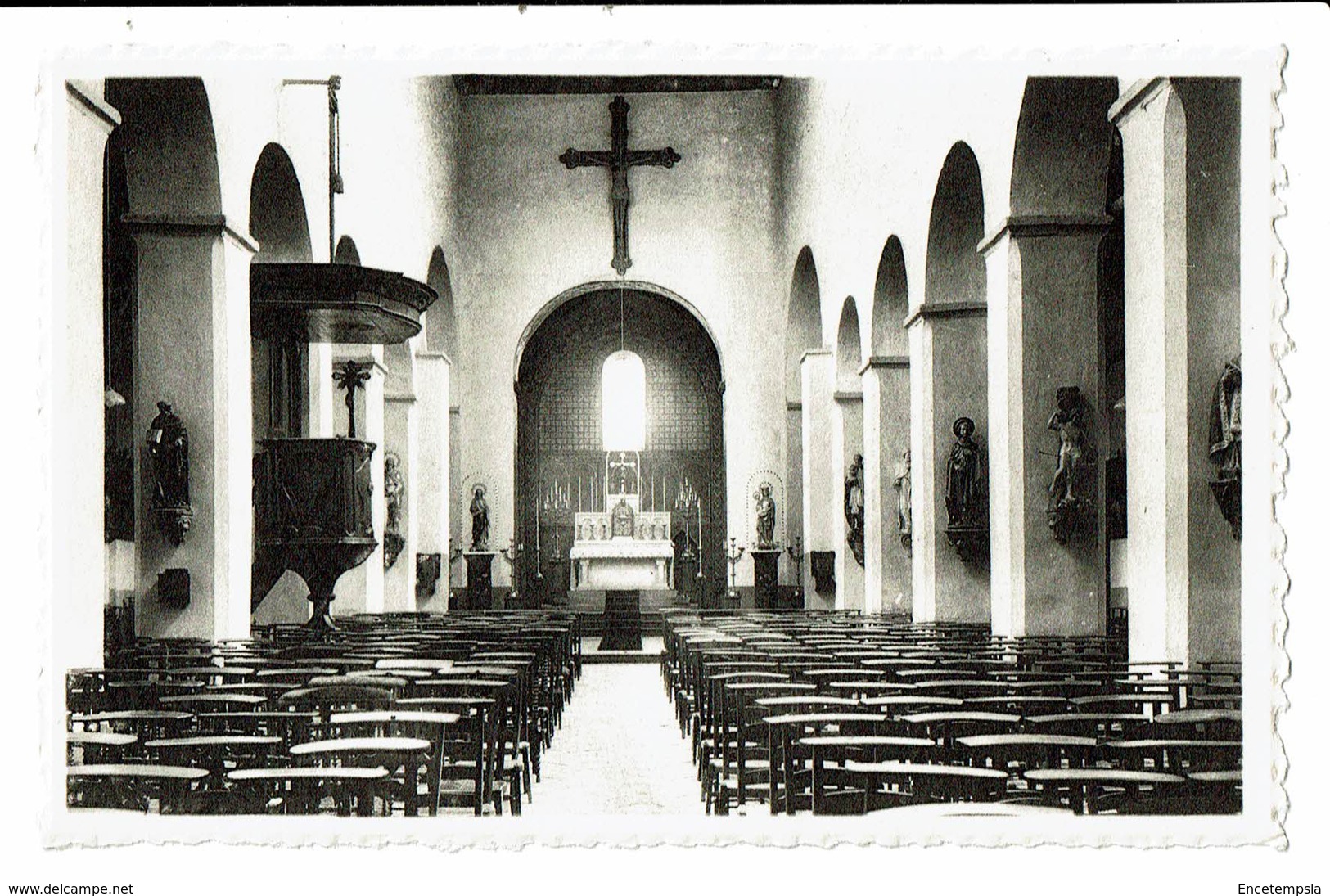 CPA - Carte Postale-Belgique -Bierbeek- Binnenzicht Der Kerk VM3163 - Bierbeek