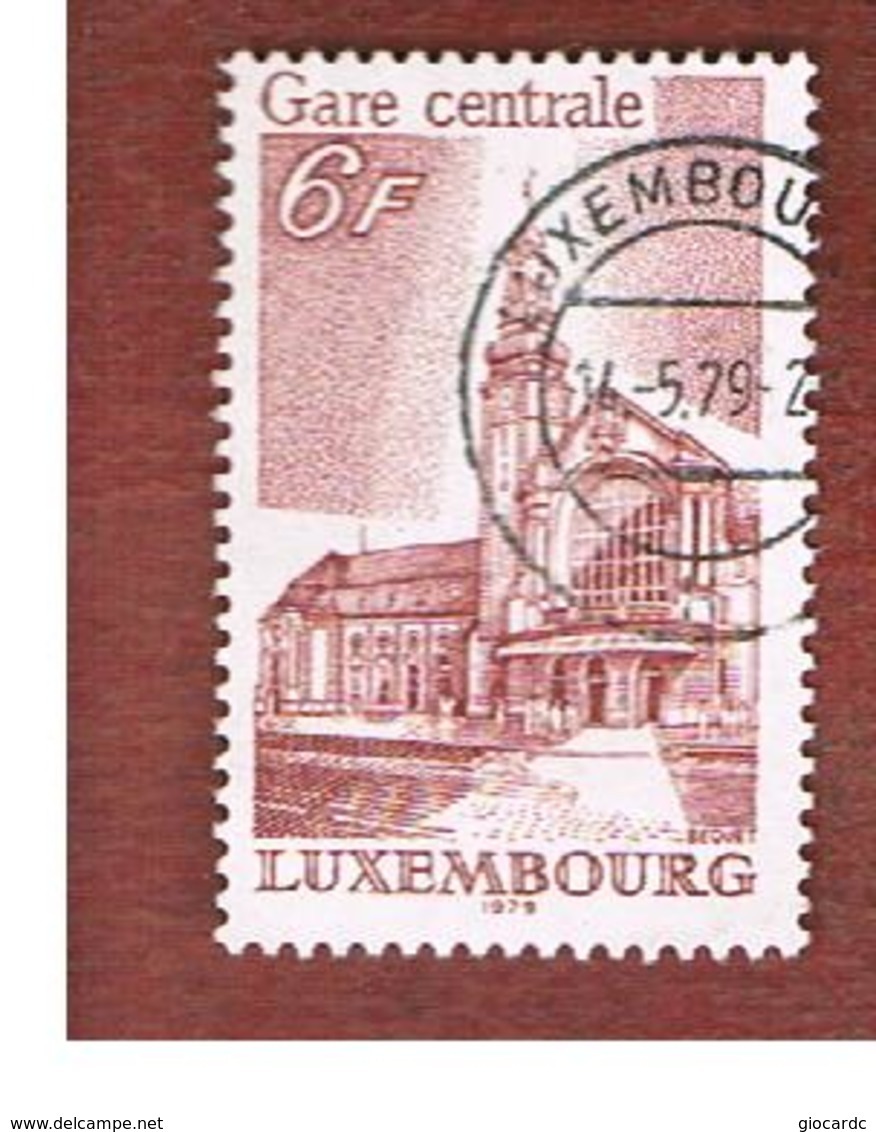 LUSSEMBURGO (LUXEMBOURG)   -   SG 1023  -   1979 TOURISM: CENTRAL STATION   -   USED - Usati