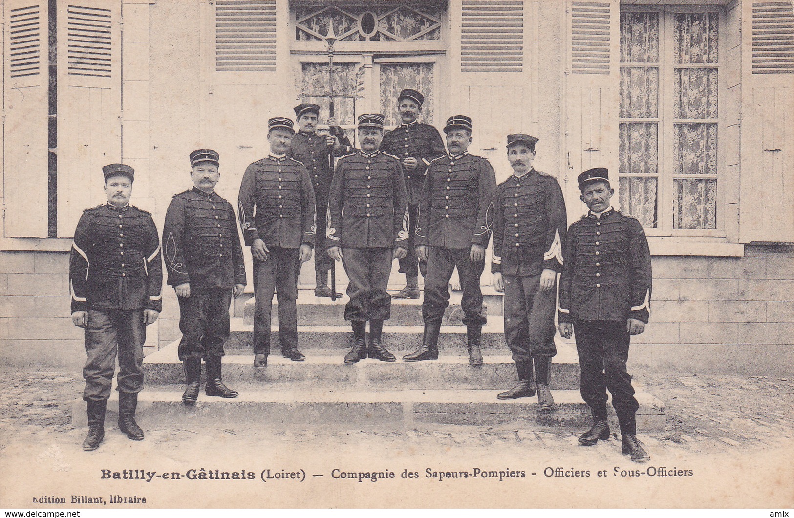 45.Batilly-en-gatinais. Sapeurs-pompiers Ecrite Bon état - Sonstige & Ohne Zuordnung