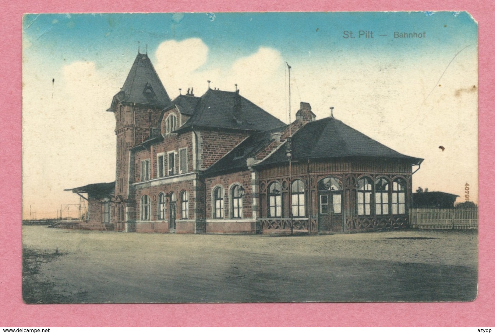 68 - St PILT - SAINT HIPPOLYTE - Bahnhof - Gare - Voir état - Altri & Non Classificati