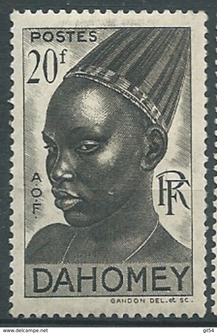 Dahomey    -  Yvert N°   141 * * Adhérences   Bce 19529 - Neufs