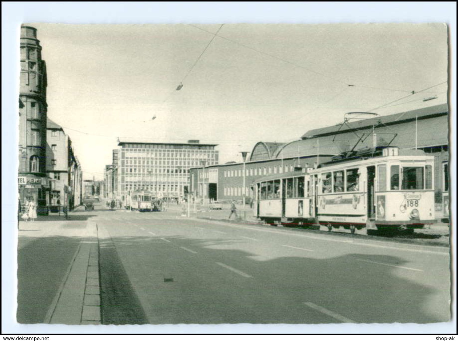 Y12248/ Kiel Am Hauptbahnhof Straßenbahn AK Ca.1960-65 - Kiel