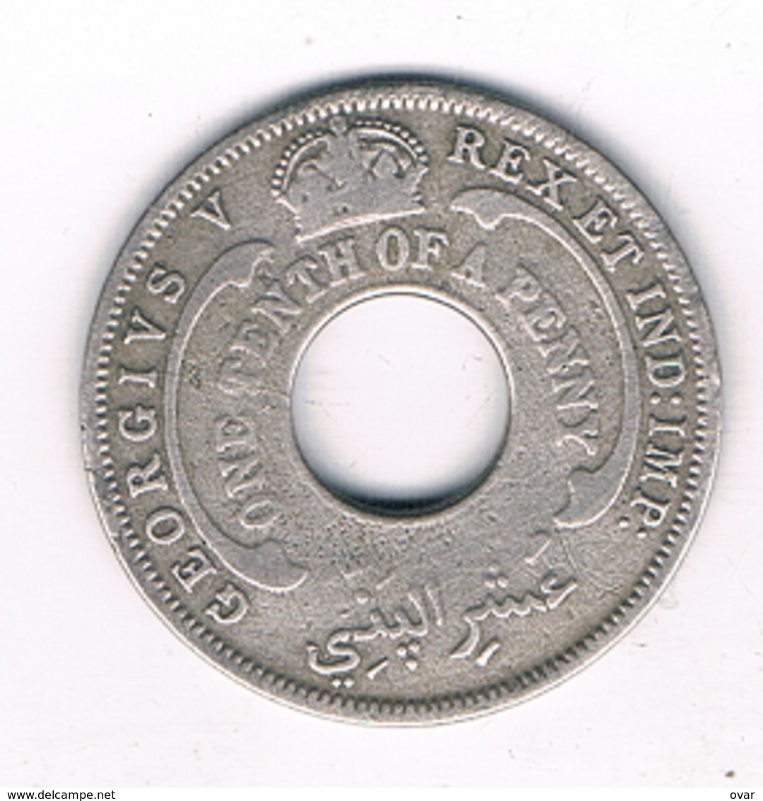 1/10  PENNY  1935 BRITISH WEST AFRICA /4022/ - Autres – Afrique