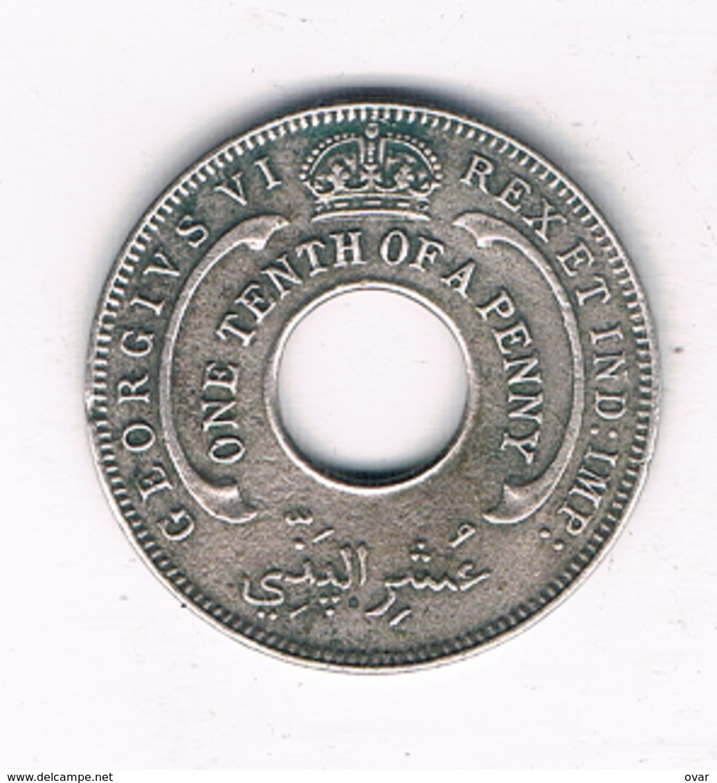 1/10  PENNY  1940 BRITISH WEST AFRICA /4024/ - Autres – Afrique