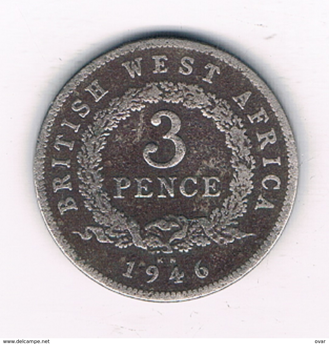 3 PENCE 1946 BRITISH WEST AFRICA /4027/ - Autres – Afrique