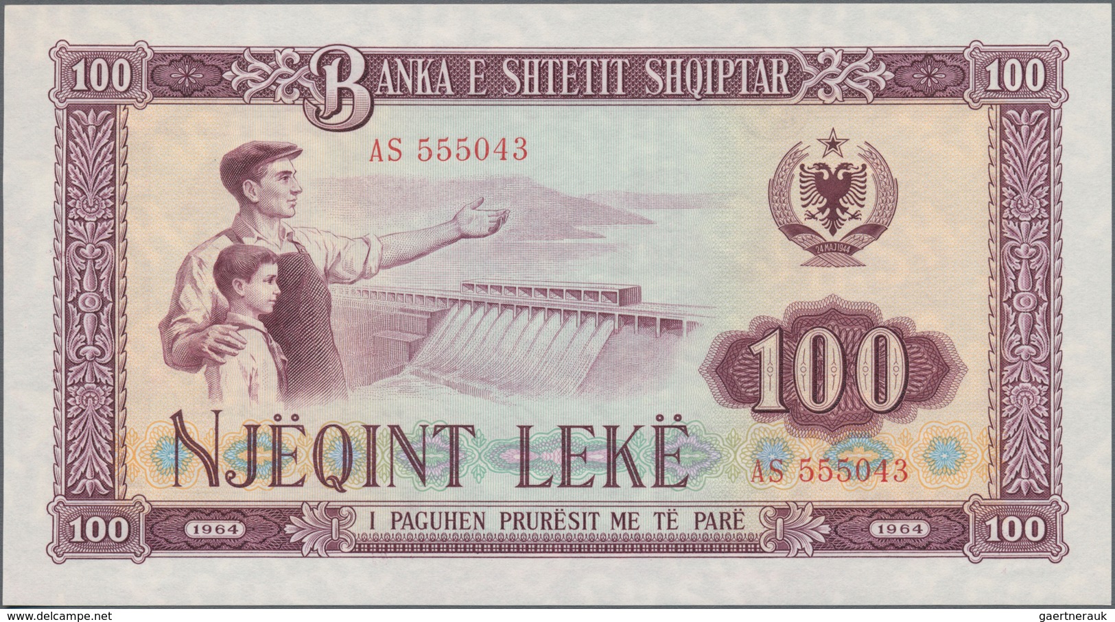 Albania / Albanien: Set With 15 Banknotes Of The 1964 And 1976 Issue With 1, 3, 5, 10, 25, 50 And 10 - Albanië