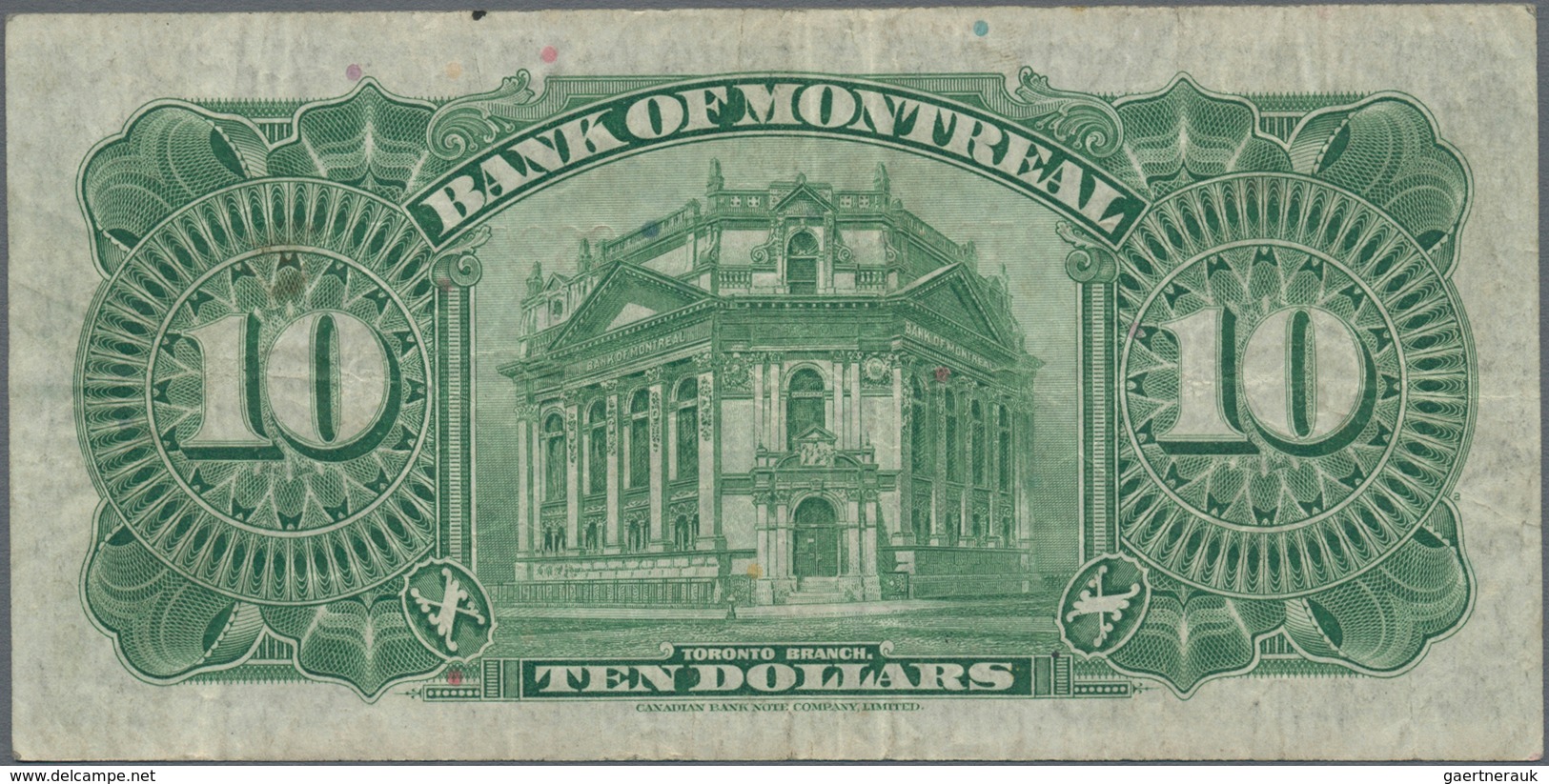 Canada: The Dominion Bank 5 Dollars 1938 P.S561 (VF) And The Bank Of Montreal 10 Dollars 1938 P.S562 - Kanada