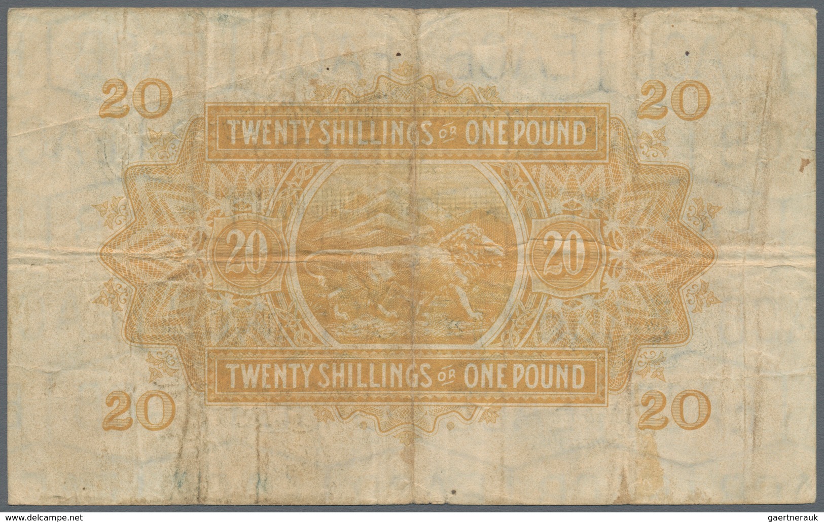 East Africa / Ost-Afrika: The East African Currency Board 20 Shillings 1951 King George VI Issue, P. - Other - Africa