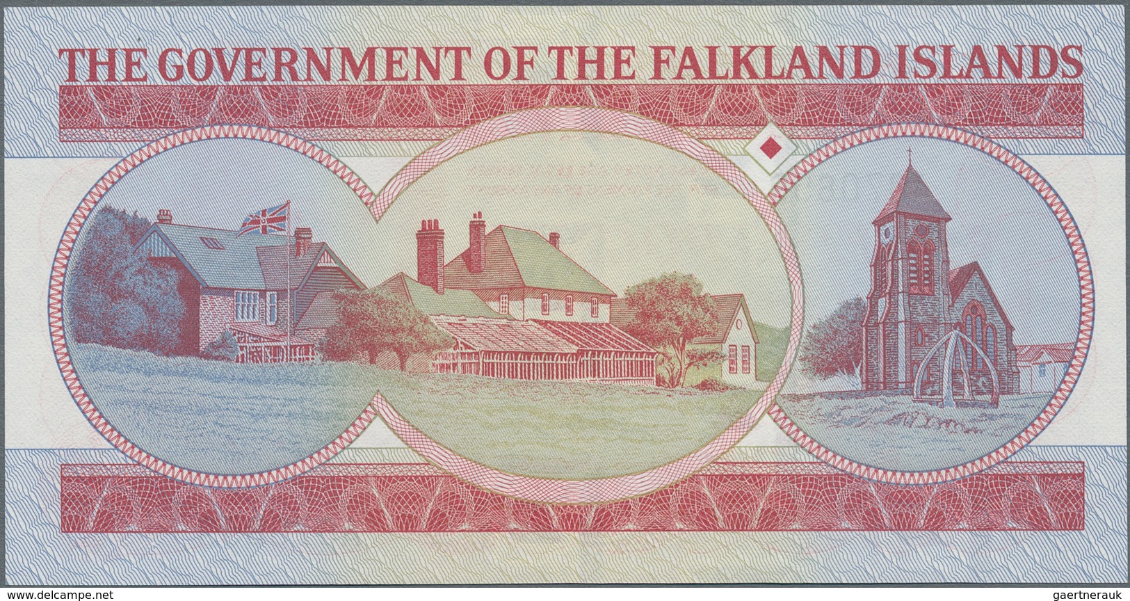 Falkland Islands / Falkland Inseln: The Government Of The Falkland Islands Pair With 1 Pound 1984 An - Falkland