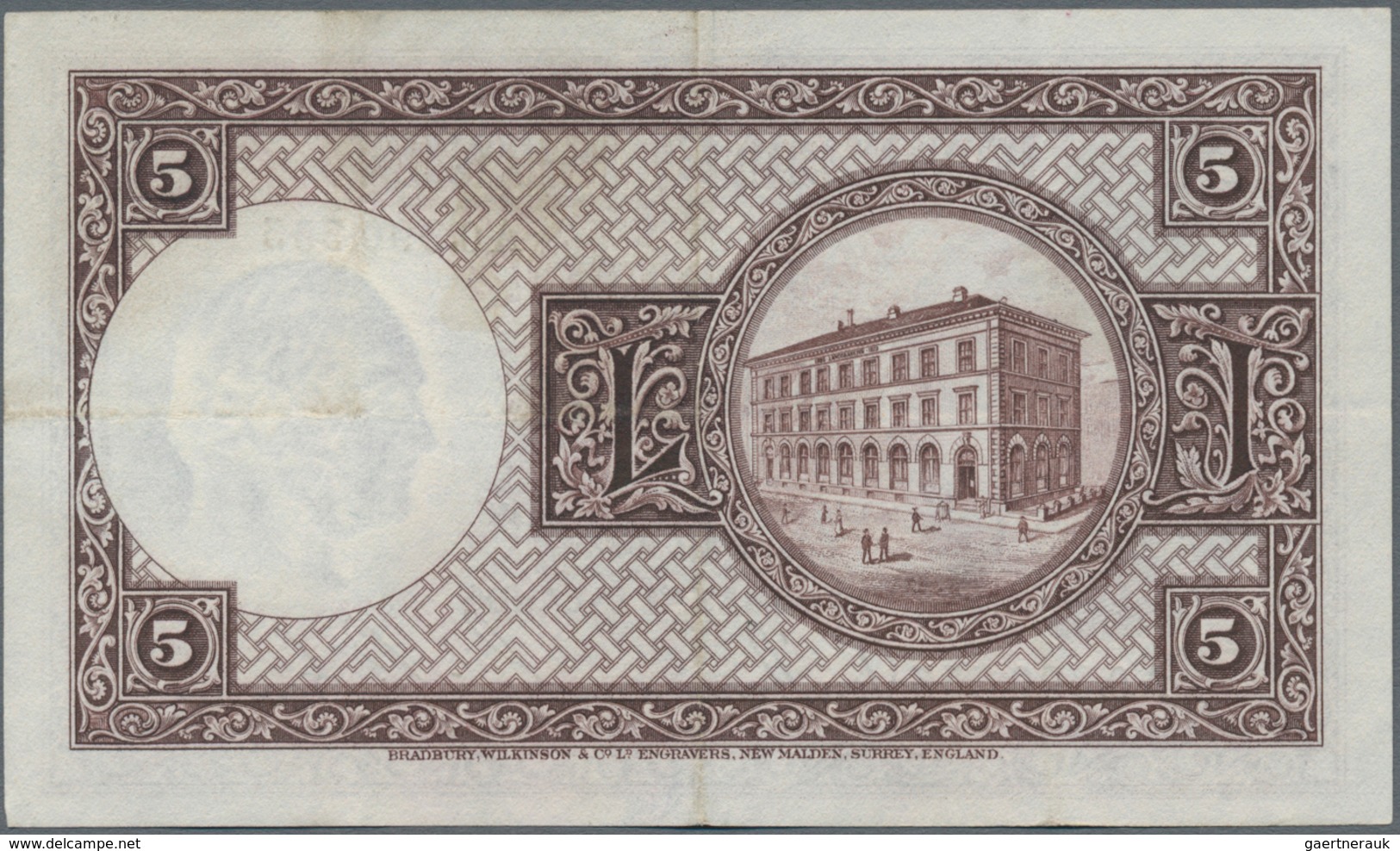 Iceland / Island: Landsbanki Íslands Lot With 3 Banknotes Of The L.15.04.1928 Second Issue With 2x 5 - Island