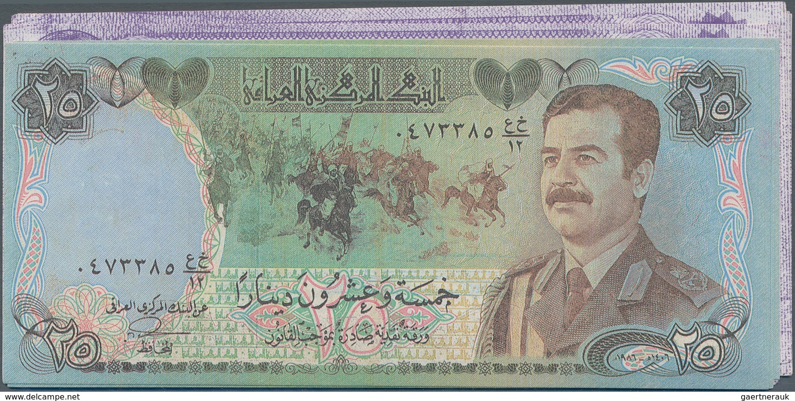 Iraq / Irak: Propaganda Dropped Leaflet Through The Iraq War (desert Storm), 10 Pcs. In XF To UNC Co - Irak