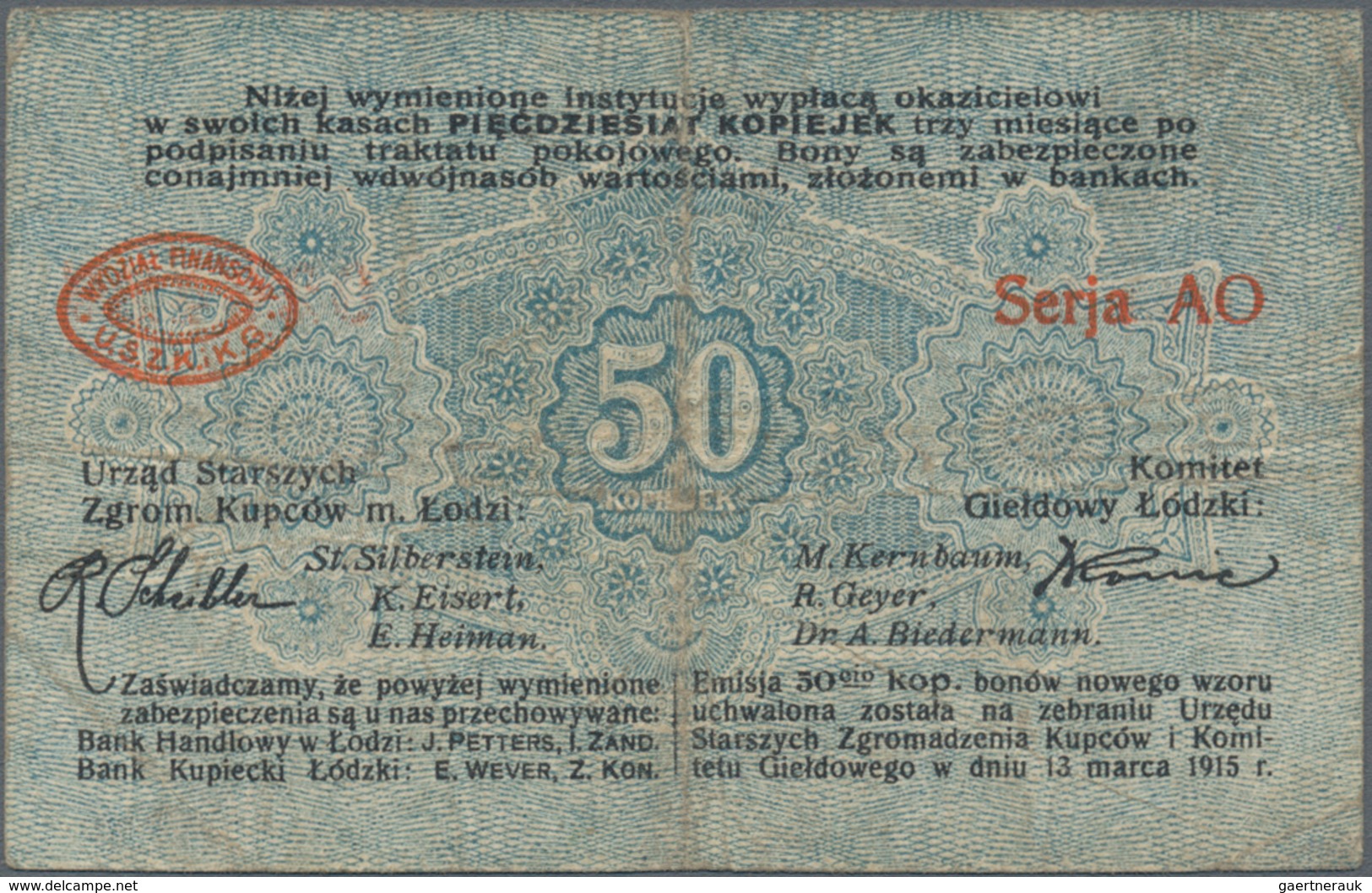 Poland / Polen: Small Lot With 3 Banknotes 1000 Zlotych 1946 SPECIMEN P.122s (F+), 50 Zlotych 1946 S - Polen