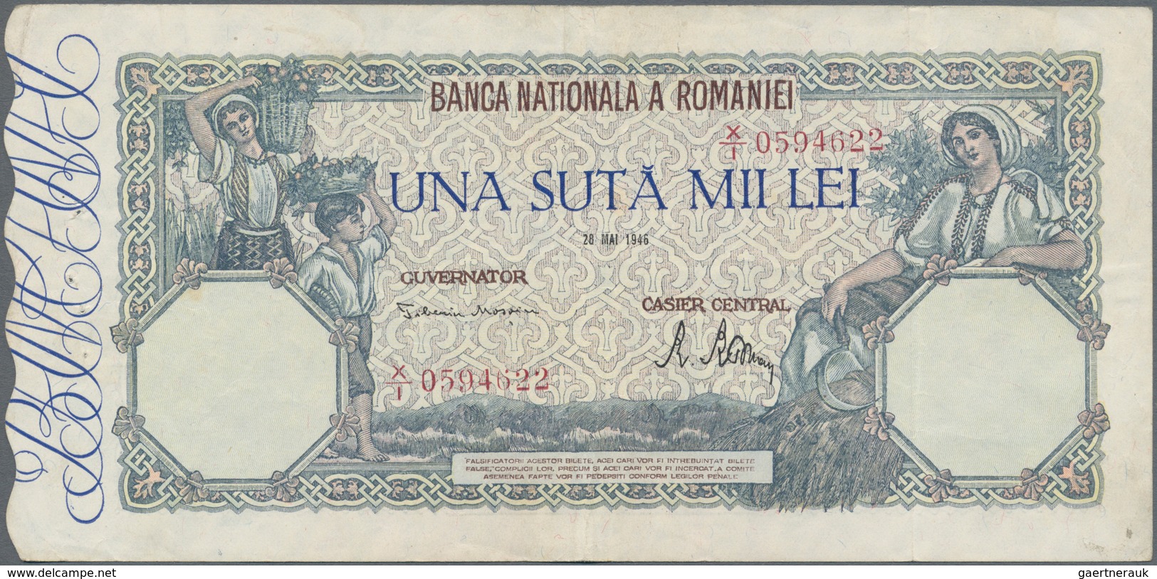 Romania / Rumänien: Banca Naţională A României Set With 6 Banknotes 20 Lei 1917 And 1929, P.20 (F, O - Romania