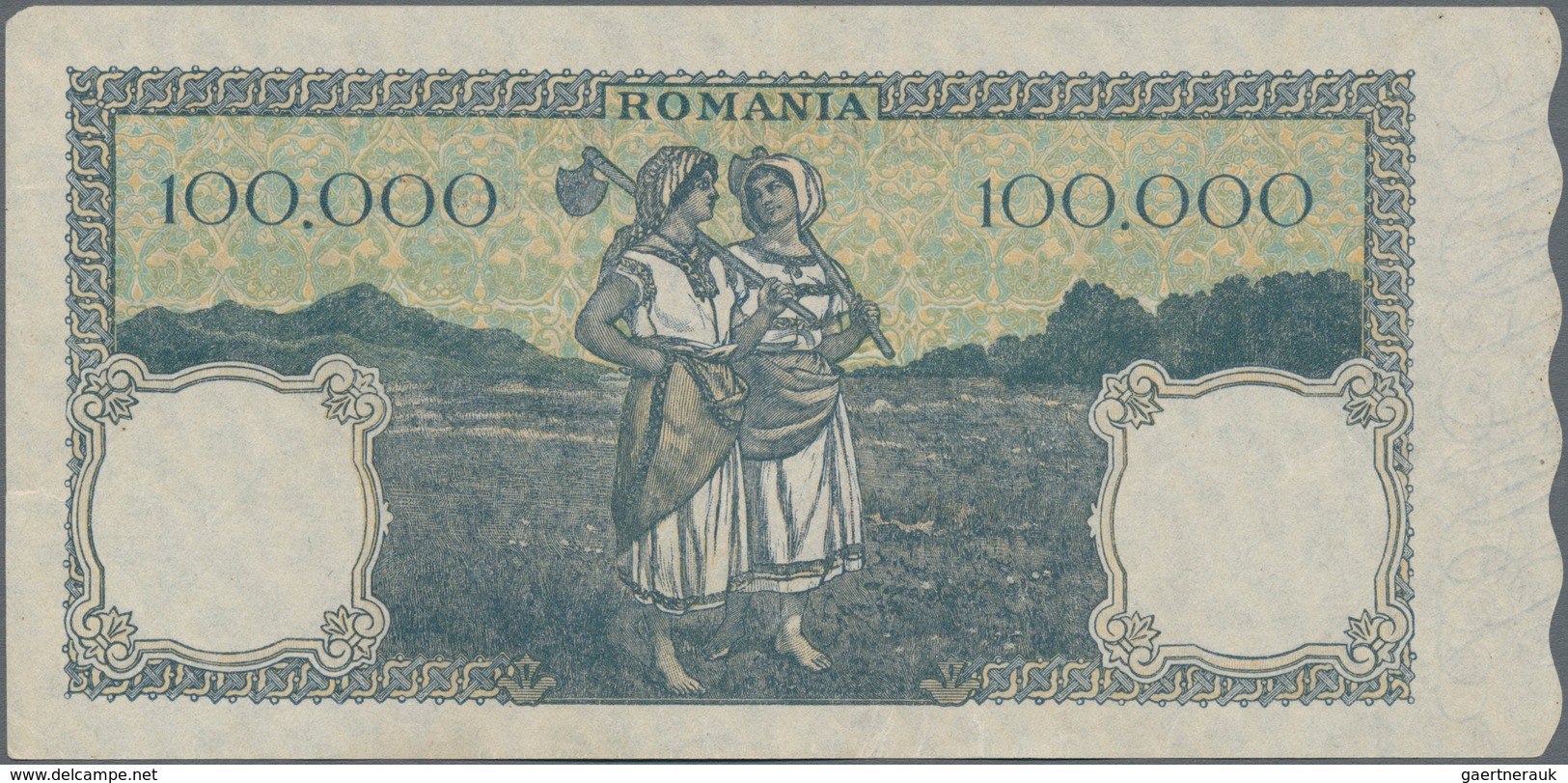 Romania / Rumänien: Banca Naţională a României set with 6 banknotes 20 Lei 1917 and 1929, P.20 (F, o