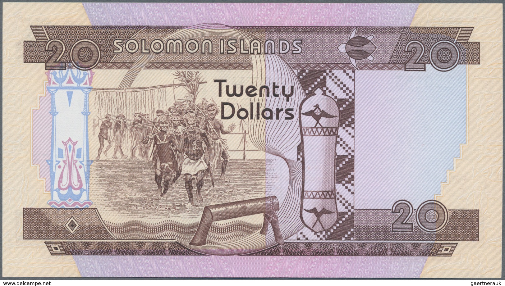 Solomon Islands: Central Bank Of Solomon Island 20 Dollars ND(1984), P.12 In Perfect UNC Condition. - Solomonen