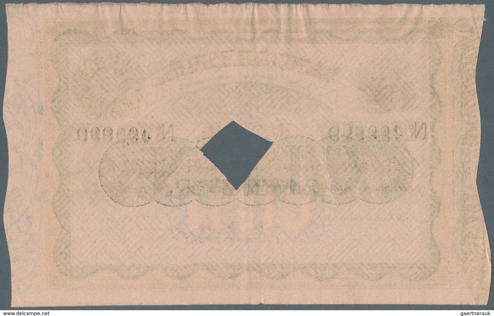 Spain / Spanien: 100 Reales 1856 "Banco De Espana" P. NL, Highly Rare Banknote In Fantastic Conditio - Other & Unclassified
