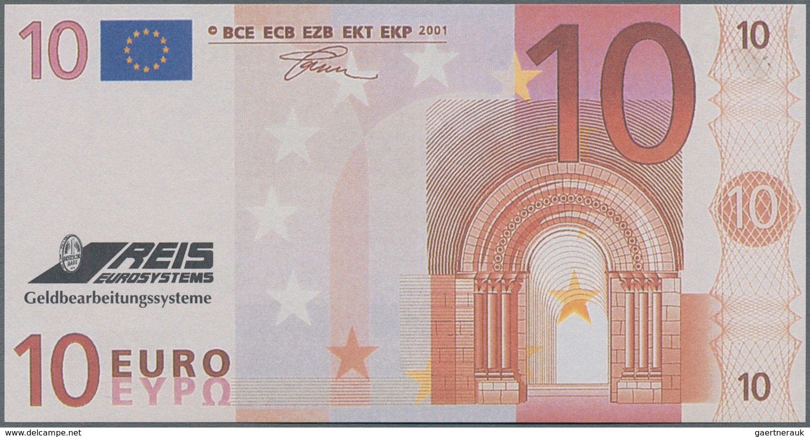 Testbanknoten: 4 Sets Of Advertising Test Notes With 5, 10, 20, 50, 100, 200 And Euros Of The German - Fiktive & Specimen