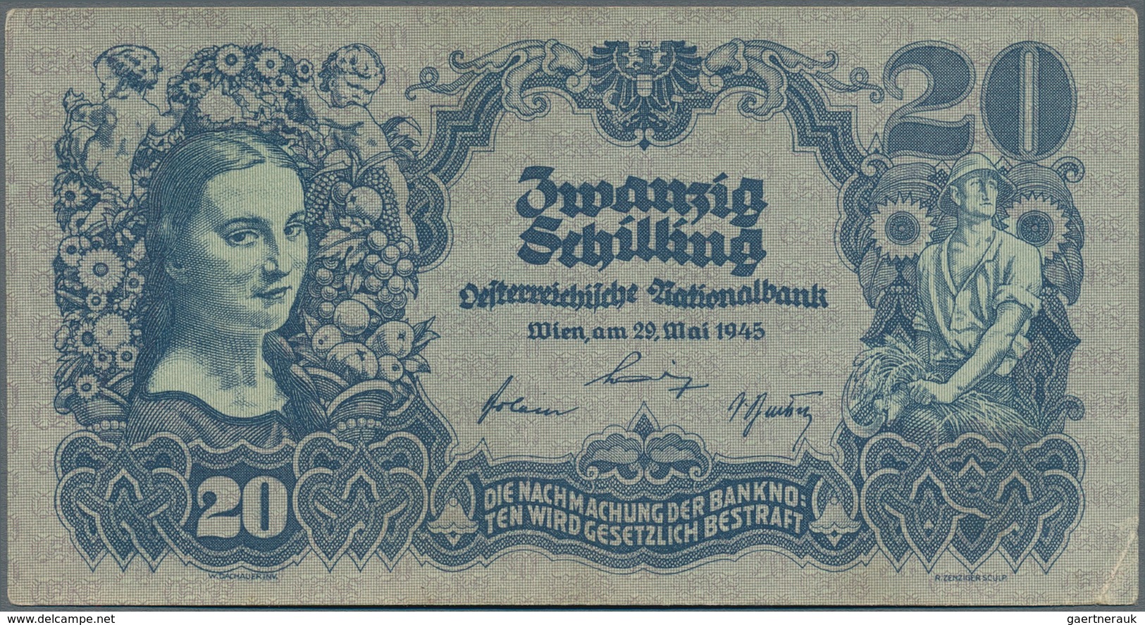 Austria / Österreich: Lot With 27 Banknotes Comprising For Example 100.000 Kronen 1922 P.81 In F, 10 - Oesterreich