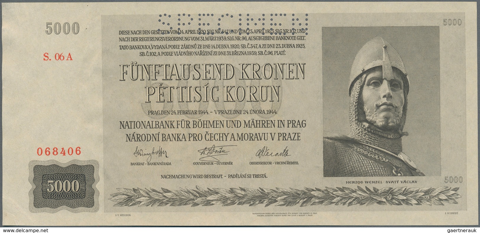 Czechoslovakia / Tschechoslowakei: Huge collectors album with more than 280 banknotes Austria, Czech