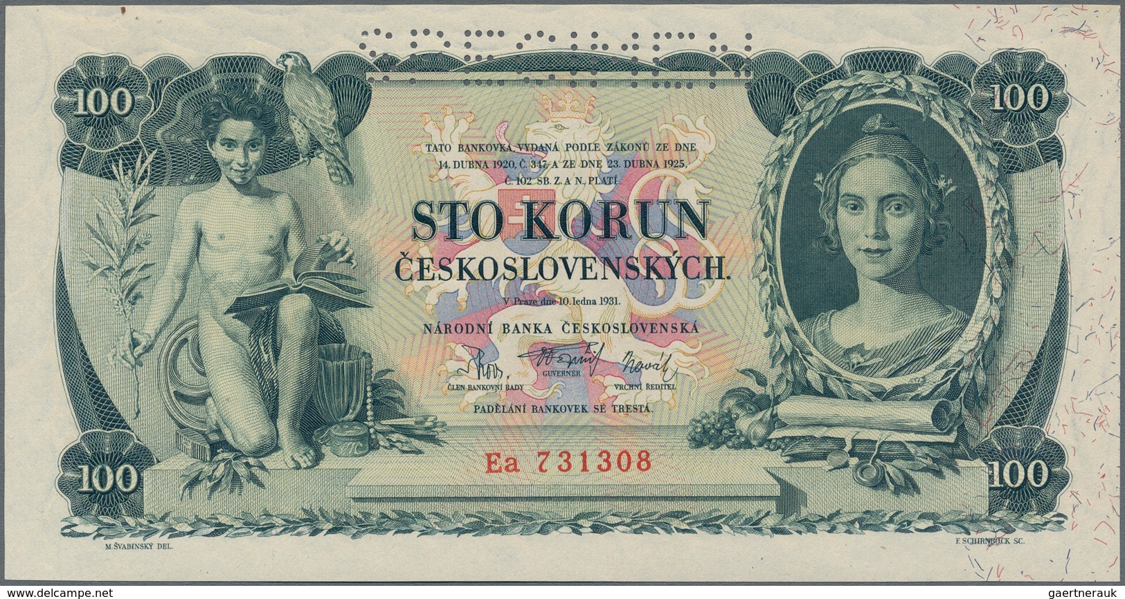 Czechoslovakia / Tschechoslowakei: Huge collectors album with more than 280 banknotes Austria, Czech