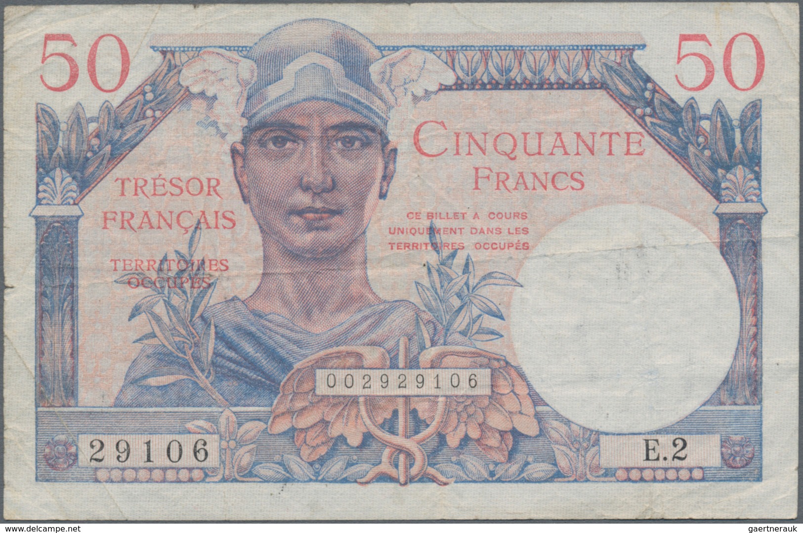 France / Frankreich: Interesting Lot With 29 Banknotes From 1912 To The 1950's Comprising For Exampl - Sonstige & Ohne Zuordnung