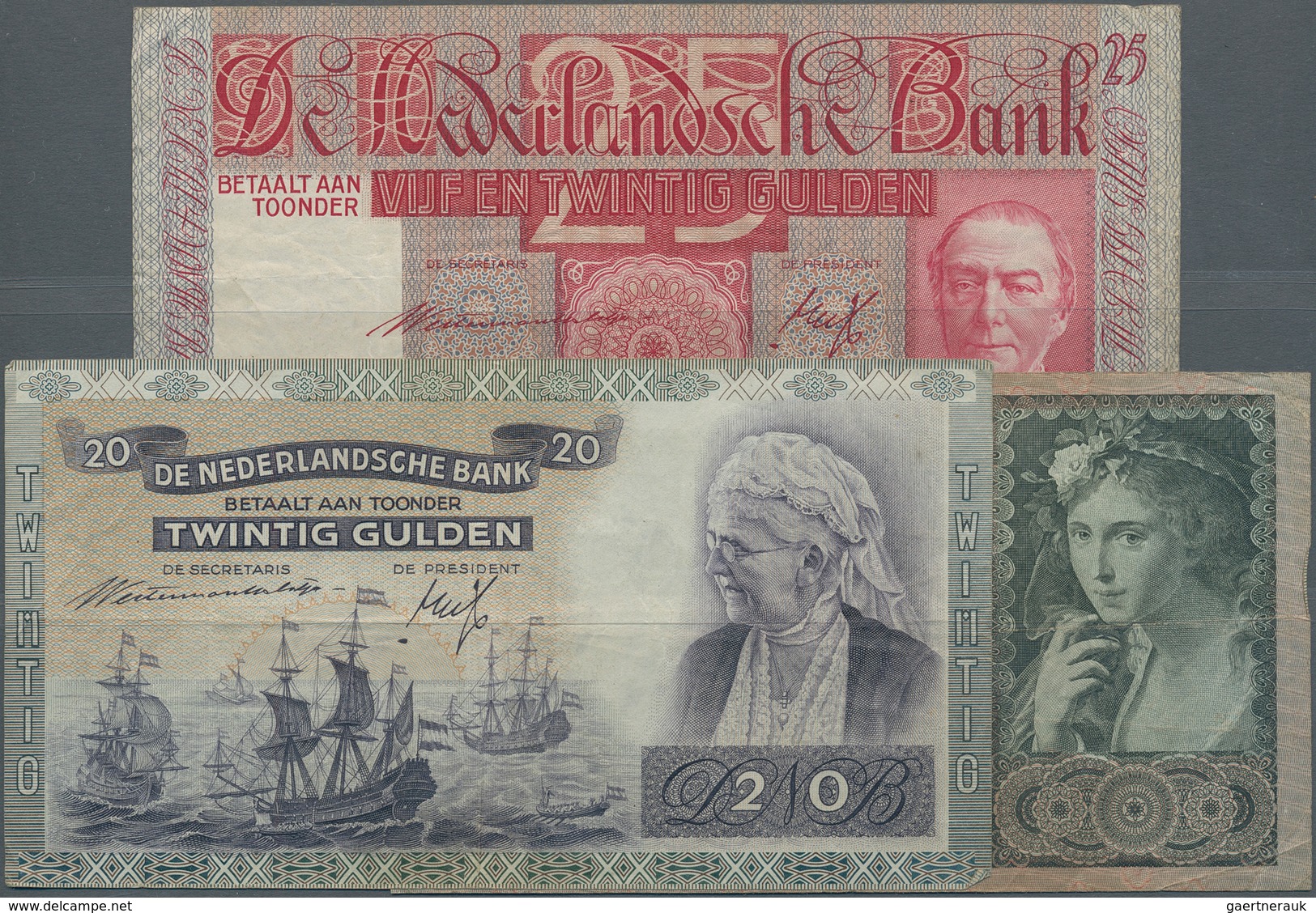 Netherlands / Niederlande: Lot With 63 Banknotes Containing 28 X 1 Zilverbon 1938, 12 X 2,50 Zilverb - Other & Unclassified