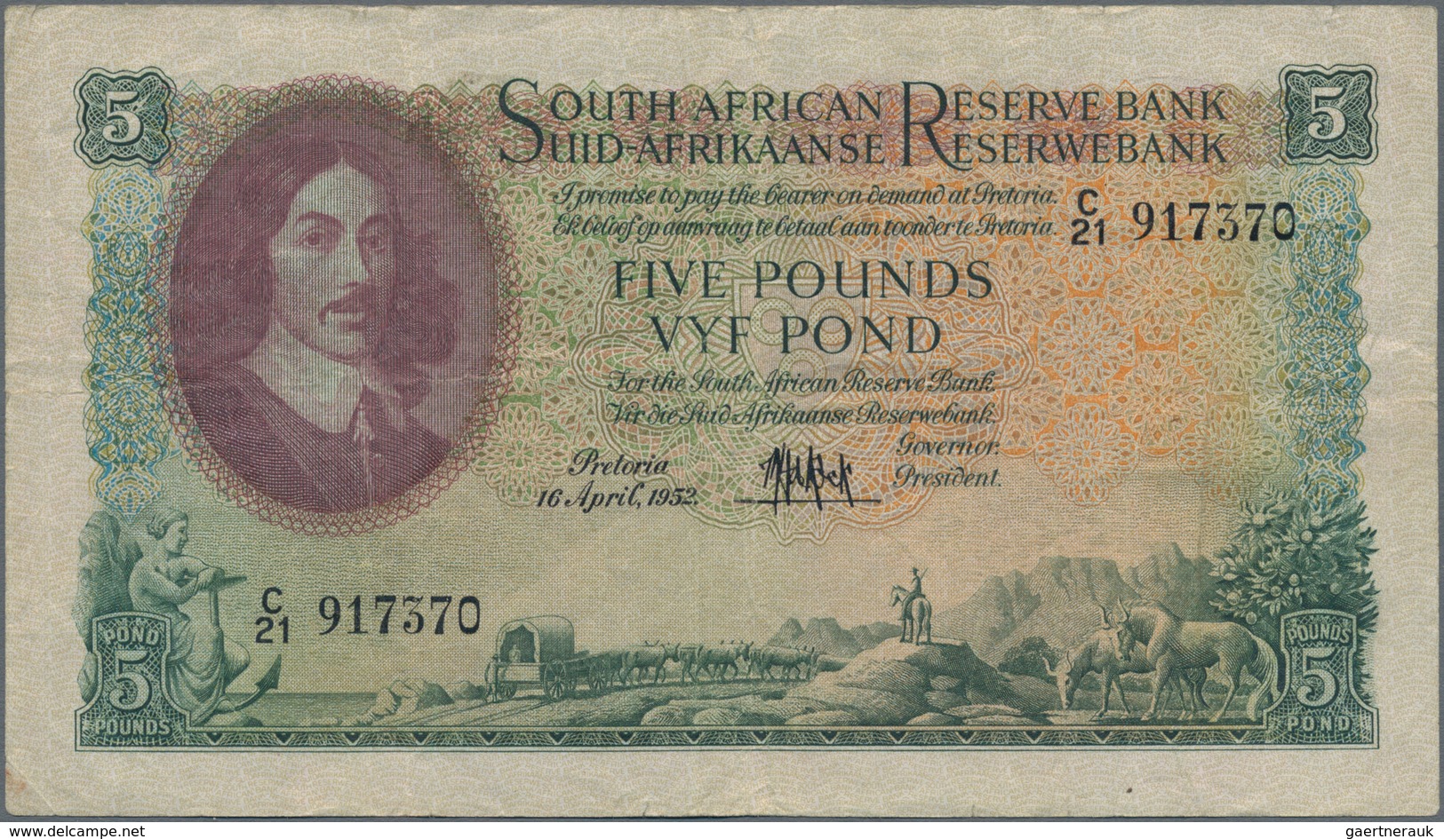 South Africa / Südafrika: Very Nice Lot With 15 Banknotes Comprising For Example 1 Pound 1935 P.84c - Südafrika