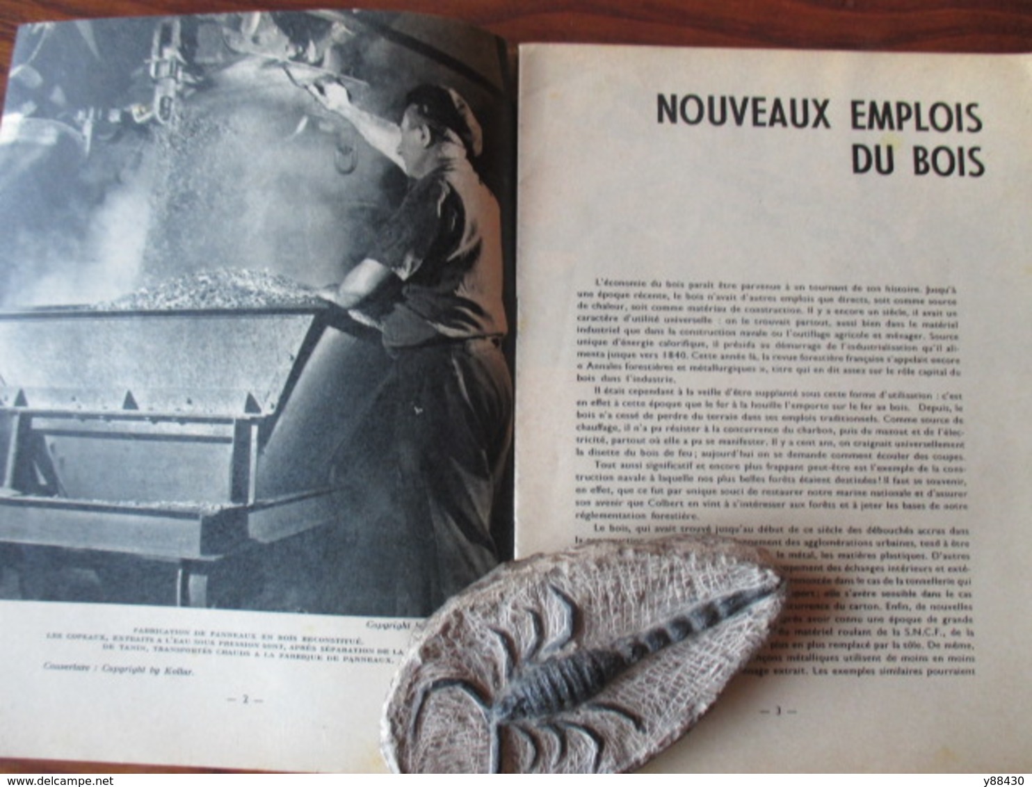 Livret Sur Les NOUVEAUX EMPLOIS DU BOIS  - Année 1956 - 32 Pages - 16 Photos - Bricolage / Tecnica