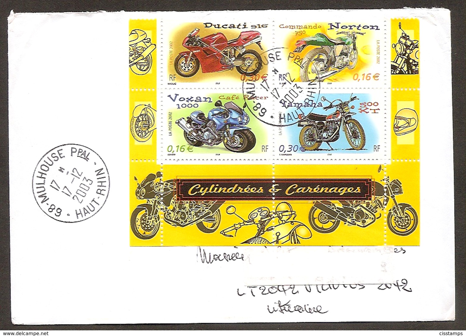 France 2002●Motorcycle ●●Motorrad●Transport●Cover - Automobili