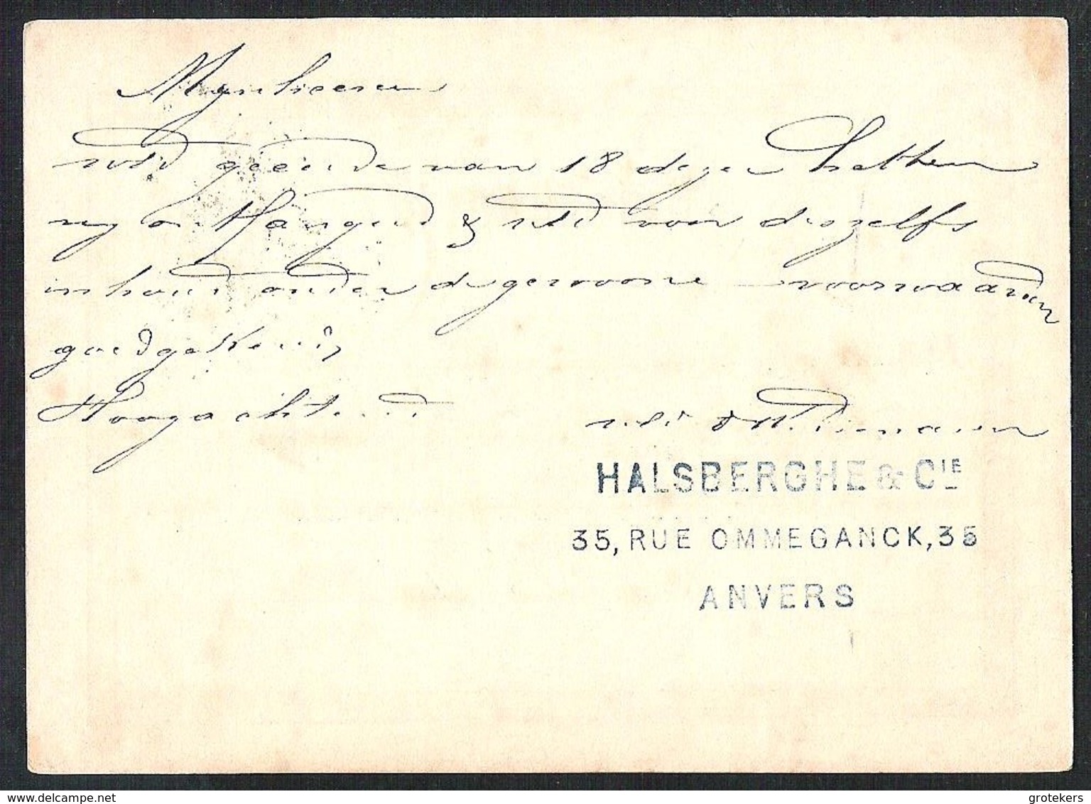 NEDERLAND Briefkaart G 3 Met Treinstempel Kleinrond ROTTERD:-ANTW: B En Haltestempel ROZENDAAL Naar Bolsward 1873 - Postwaardestukken