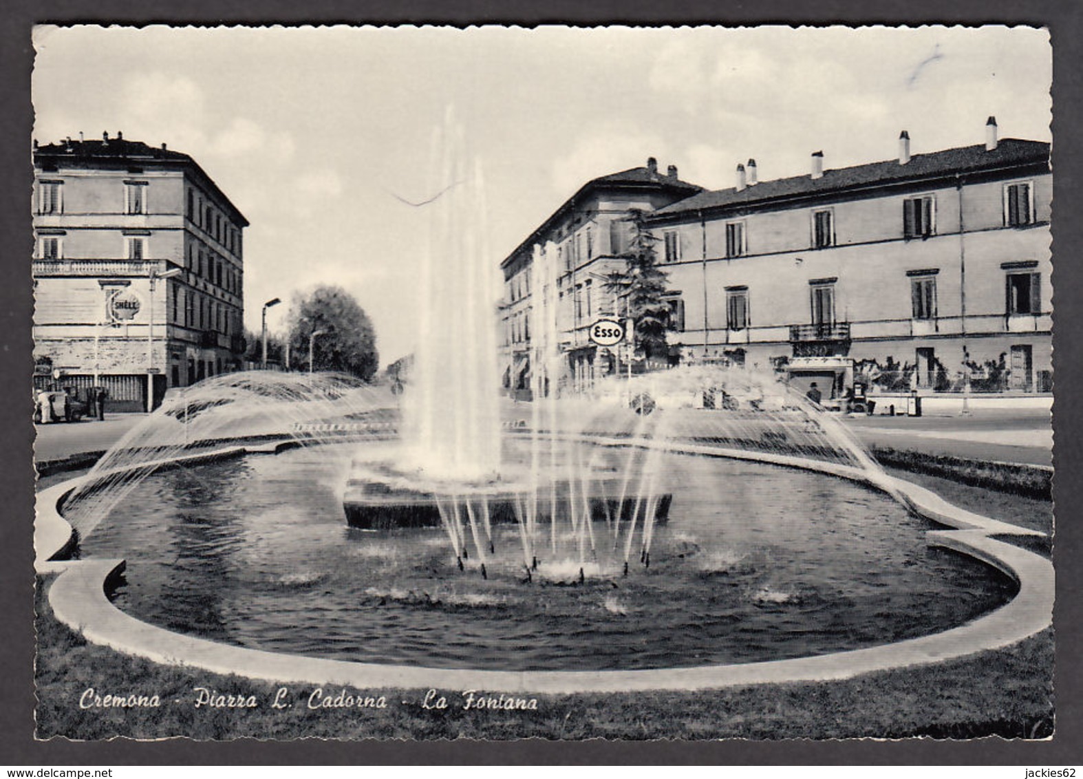 67889/ CREMONA, Piazza L. Cadorna, La Fontana - Cremona