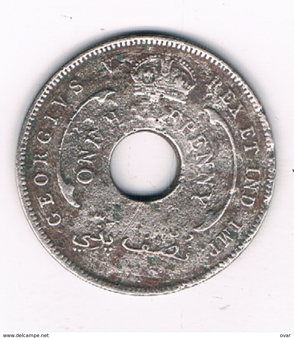 HALF PENNY 1920 BRITISH WEST AFRICA /4044/ - Autres – Afrique