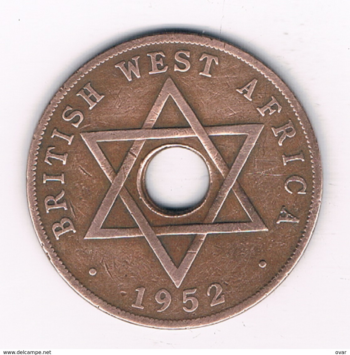 ONE  PENNY 1952 BRITISH WEST AFRICA /4046/ - Autres – Afrique