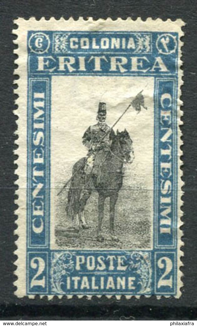 L'Érythrée 1930 Sass. 155 Sans Gomme 80% 2c.  -Colonie Italienne - Eritrea