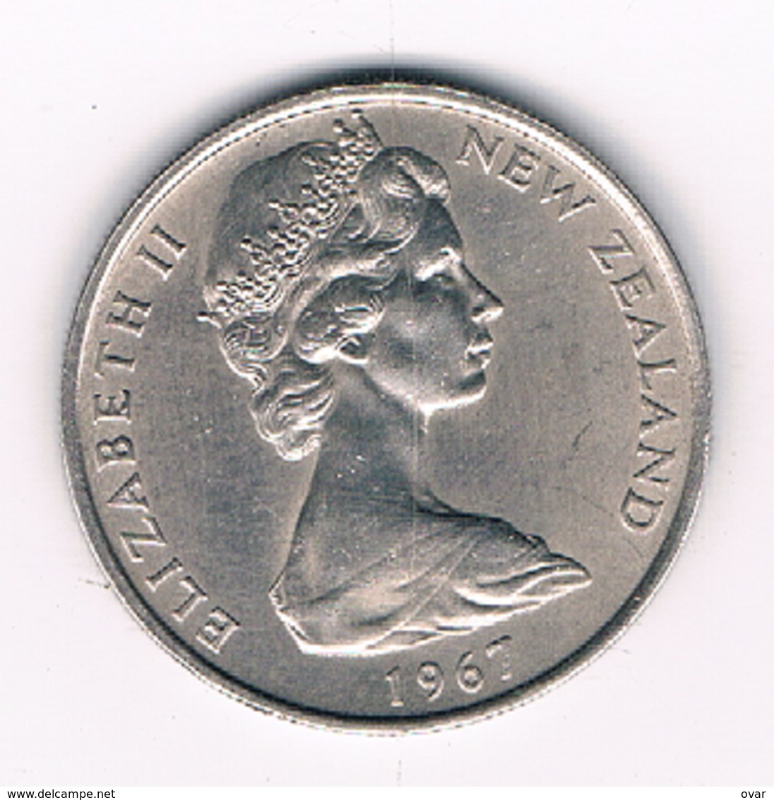 1 SHILLING 1967 NIEUW ZEELAND /4056/ - New Zealand