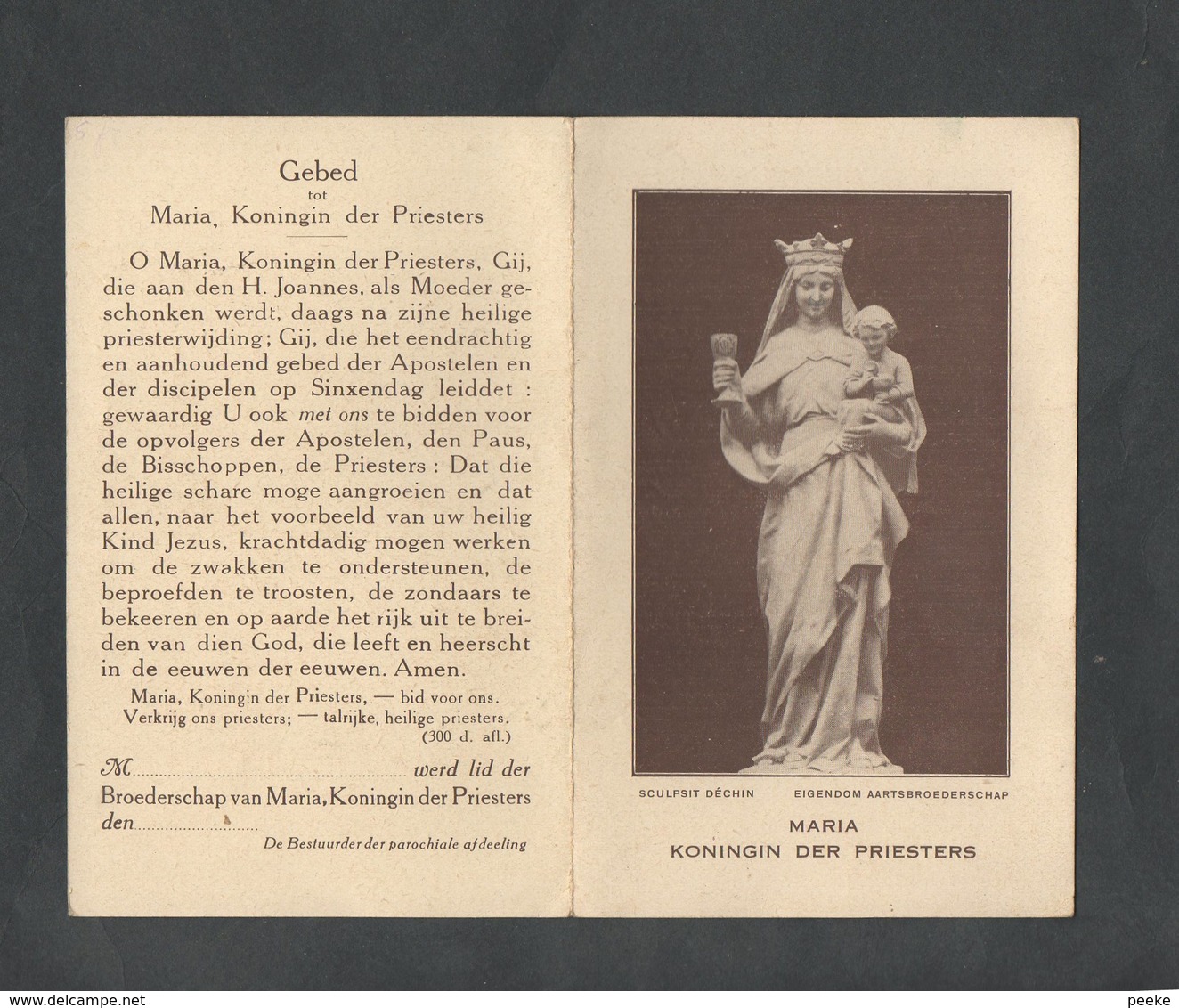 Maria Koningin Der Priesters  (opgericht 28 Juli 1926) - Religion & Esotérisme