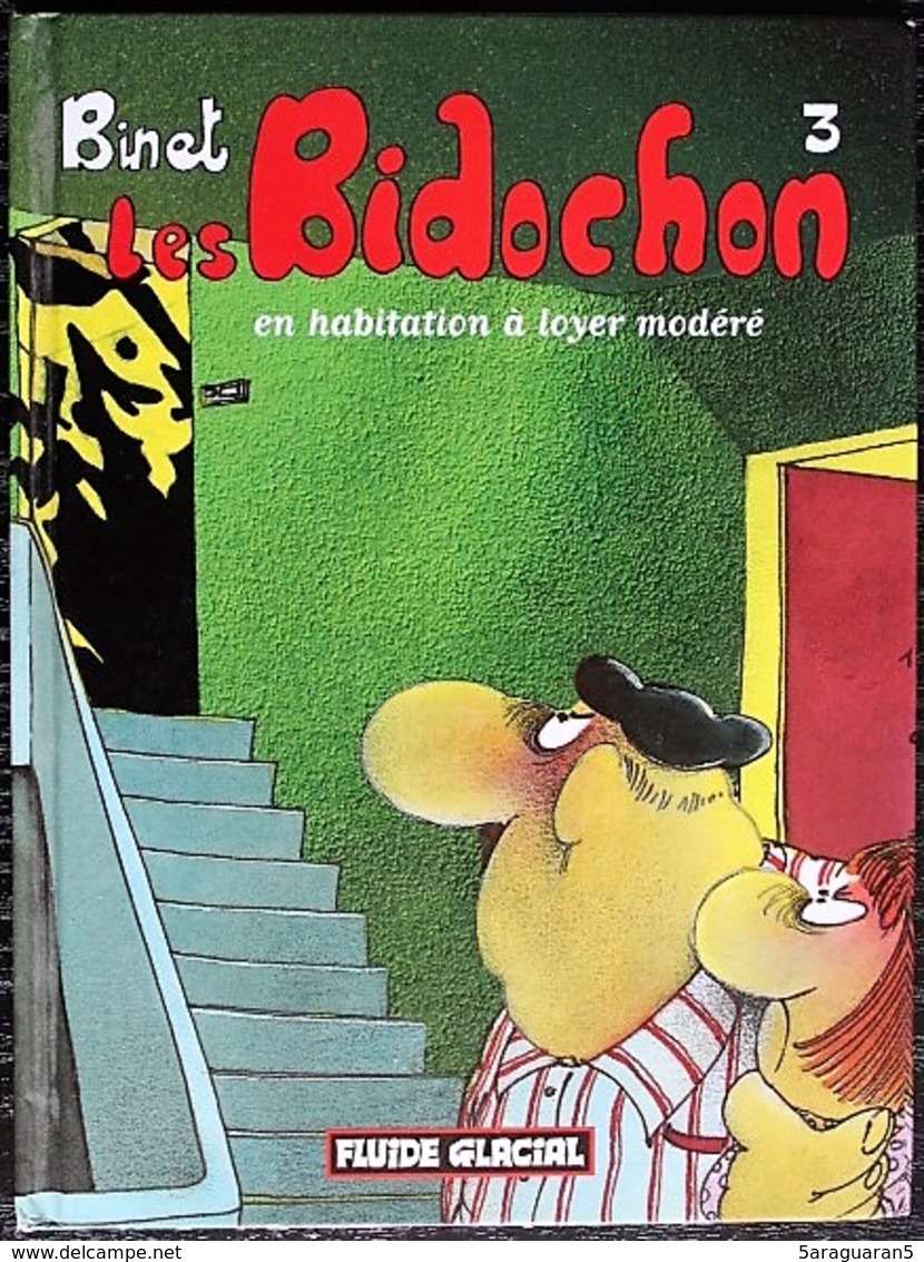 BD LES BIDOCHON - 3 - En Habitation à Loyer Modéré - Rééd. Petit Format 2007 Fluide Glacial - Bidochon, Les