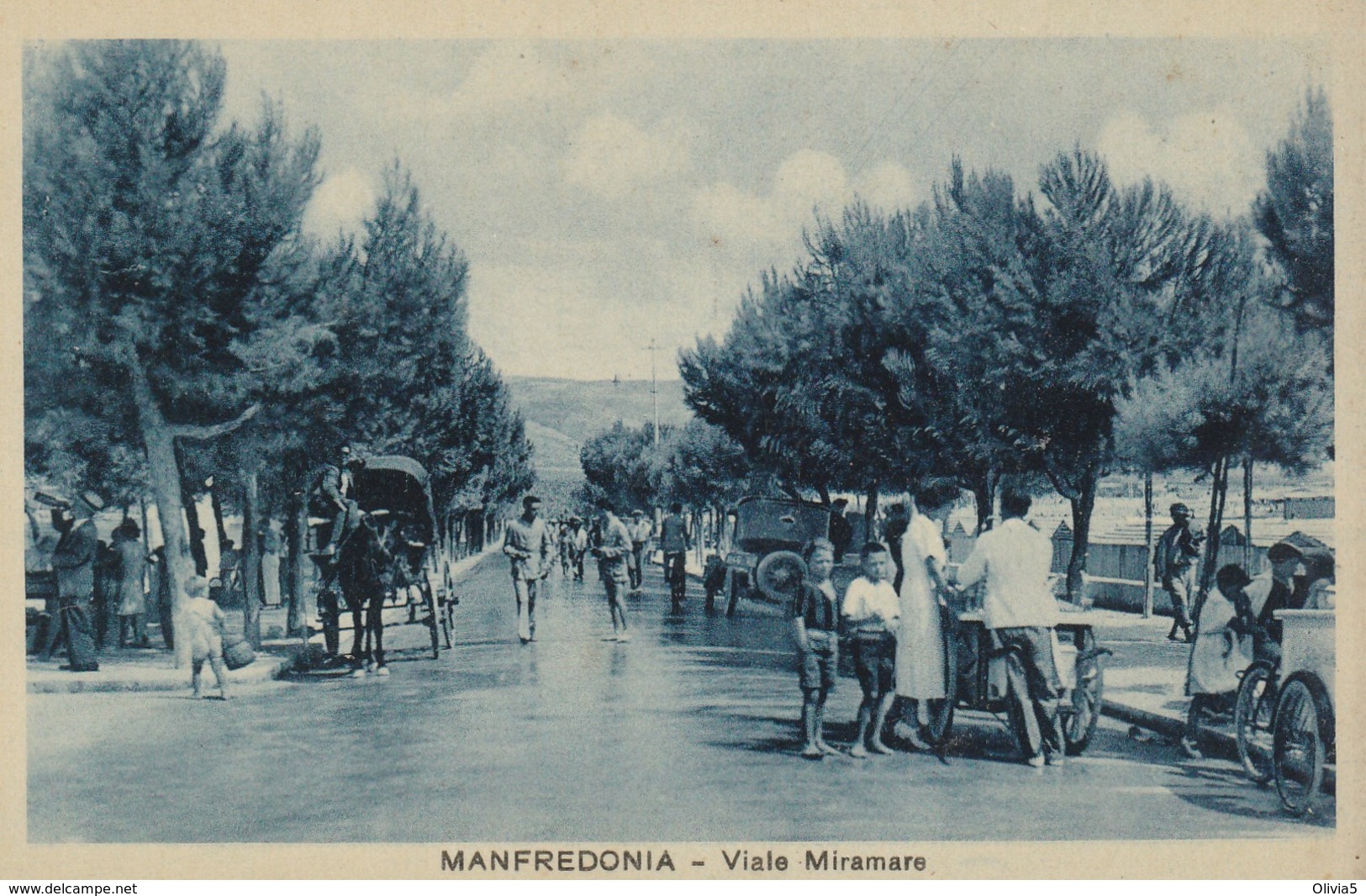 MANFREDONIA - VIALE MIRAMARE - Manfredonia