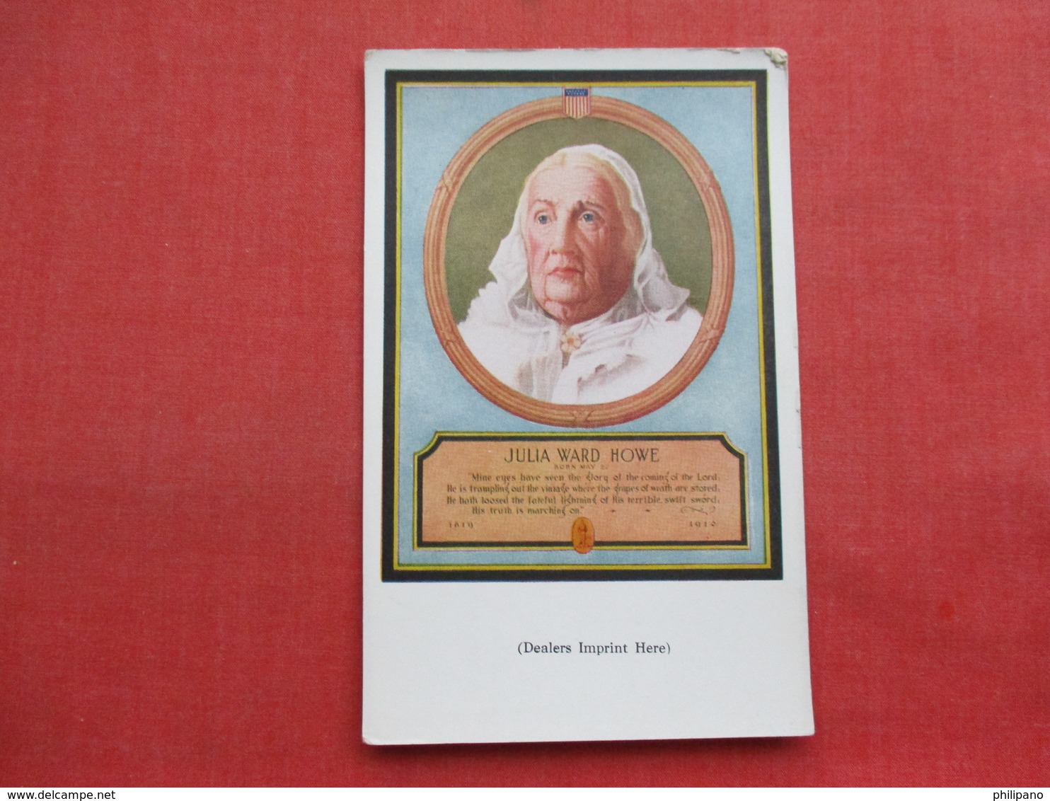 Julia Ward Howe     Ref 3356 - Historische Figuren