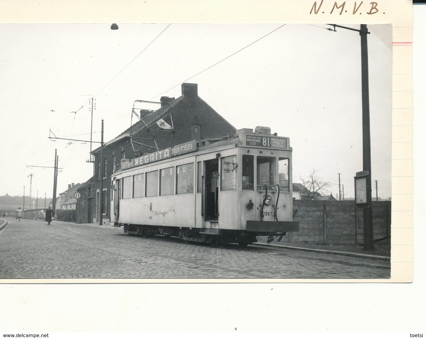 TRAM  VICINALcharleroi   Sud  Foto  9 X 14 Cm - Charleroi