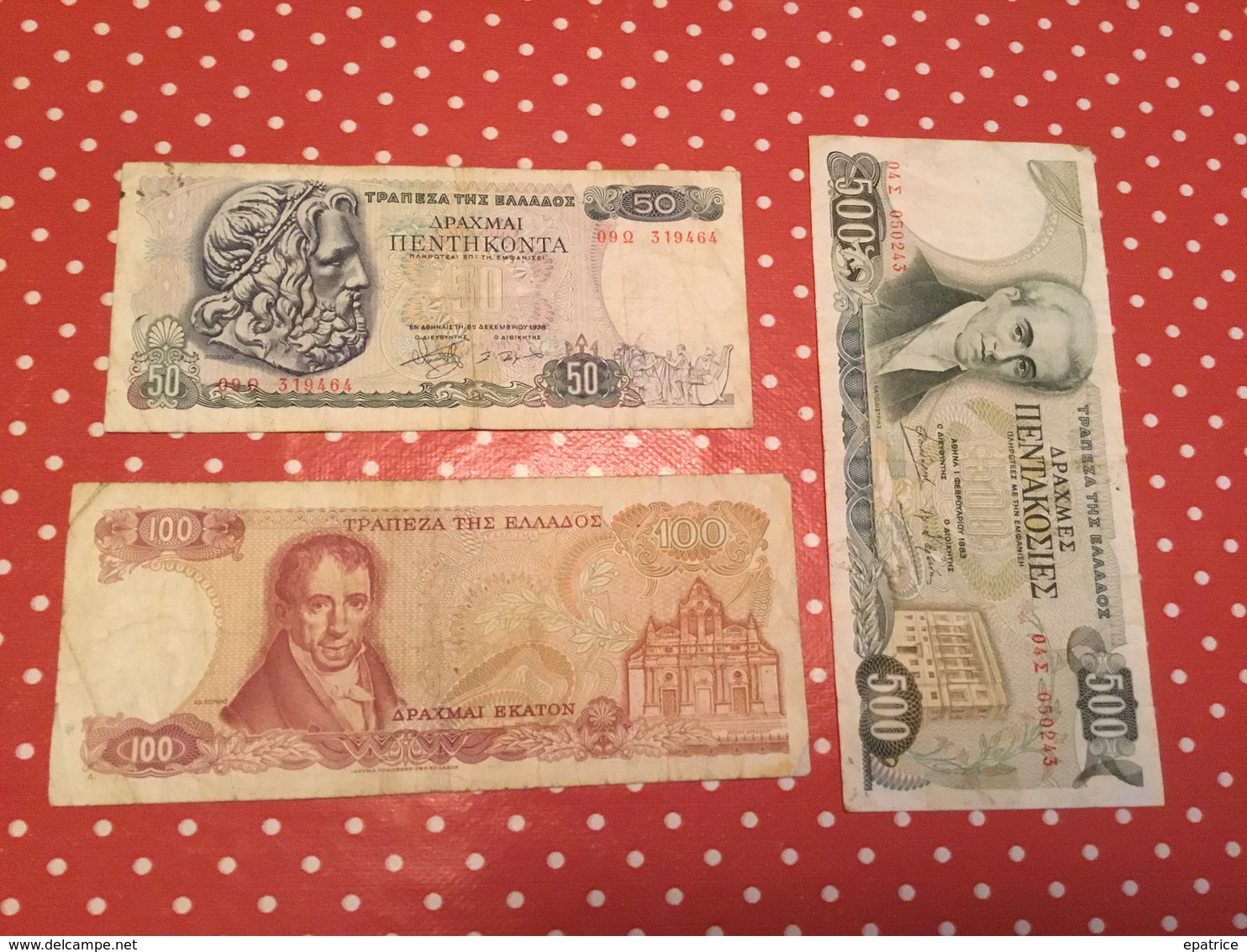 LOT DE 3 BILLETS VOIR LE SCAN - Lots & Kiloware - Banknotes