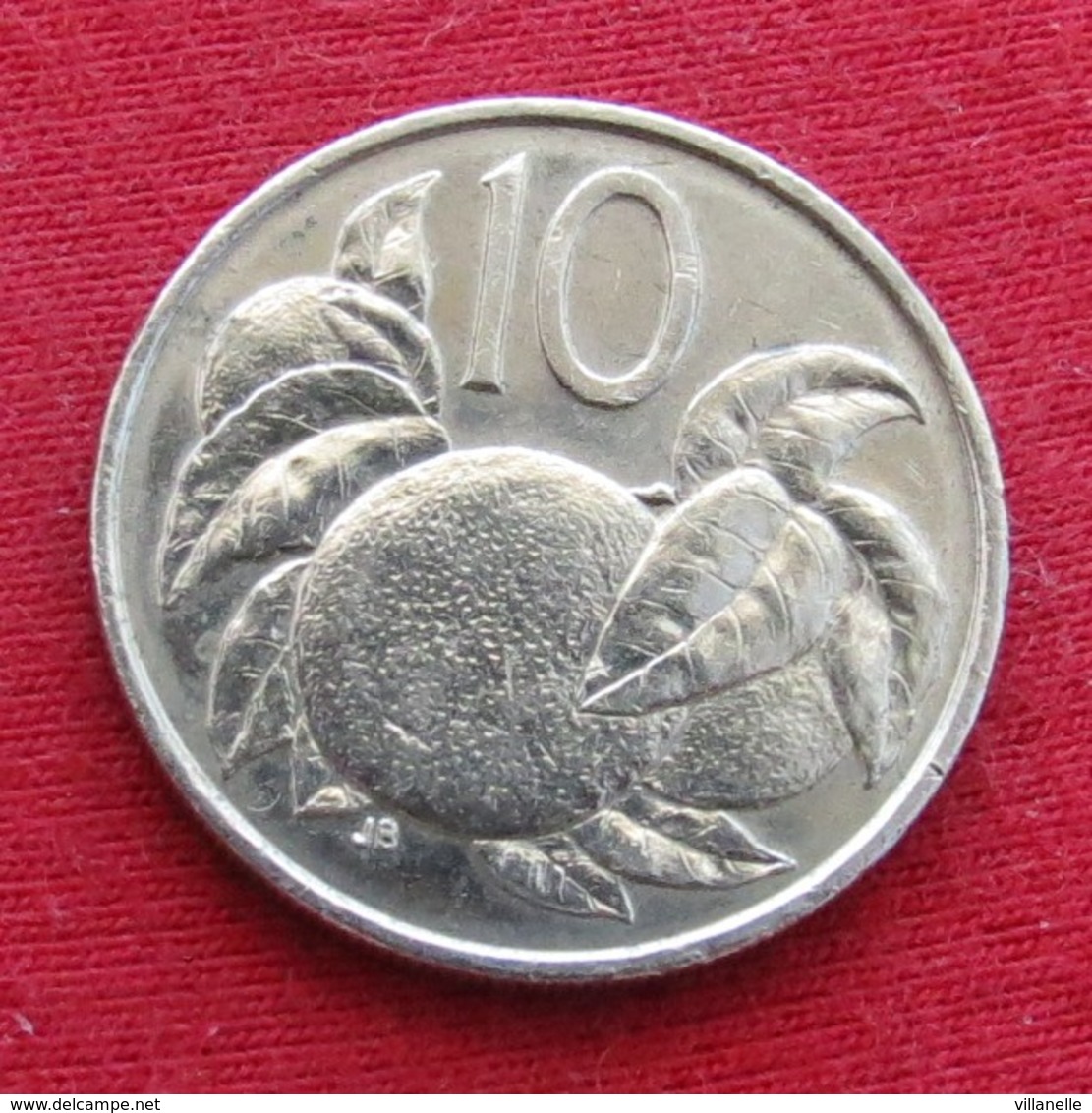 Cook Islands 10 Cents 1992 KM# 34 - Cook