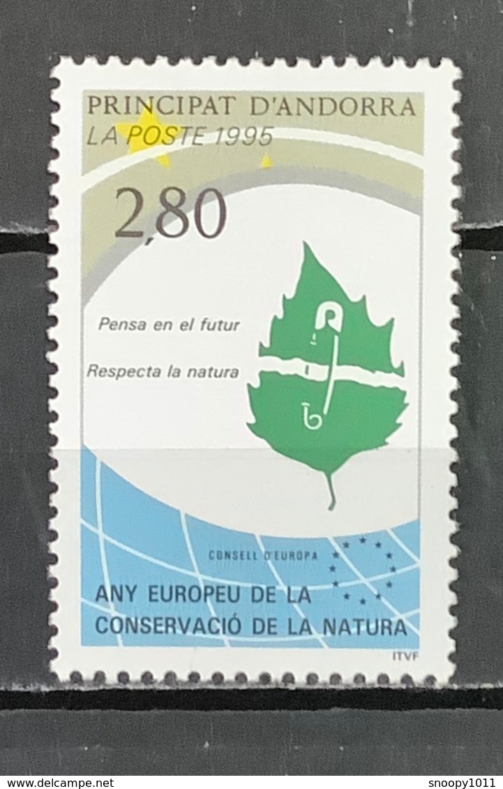 ANDORRA (FRENCH ADMIN.) # 446. 2.80fr,  Europe Nature Conservation Year.  MNH (**) - Unused Stamps