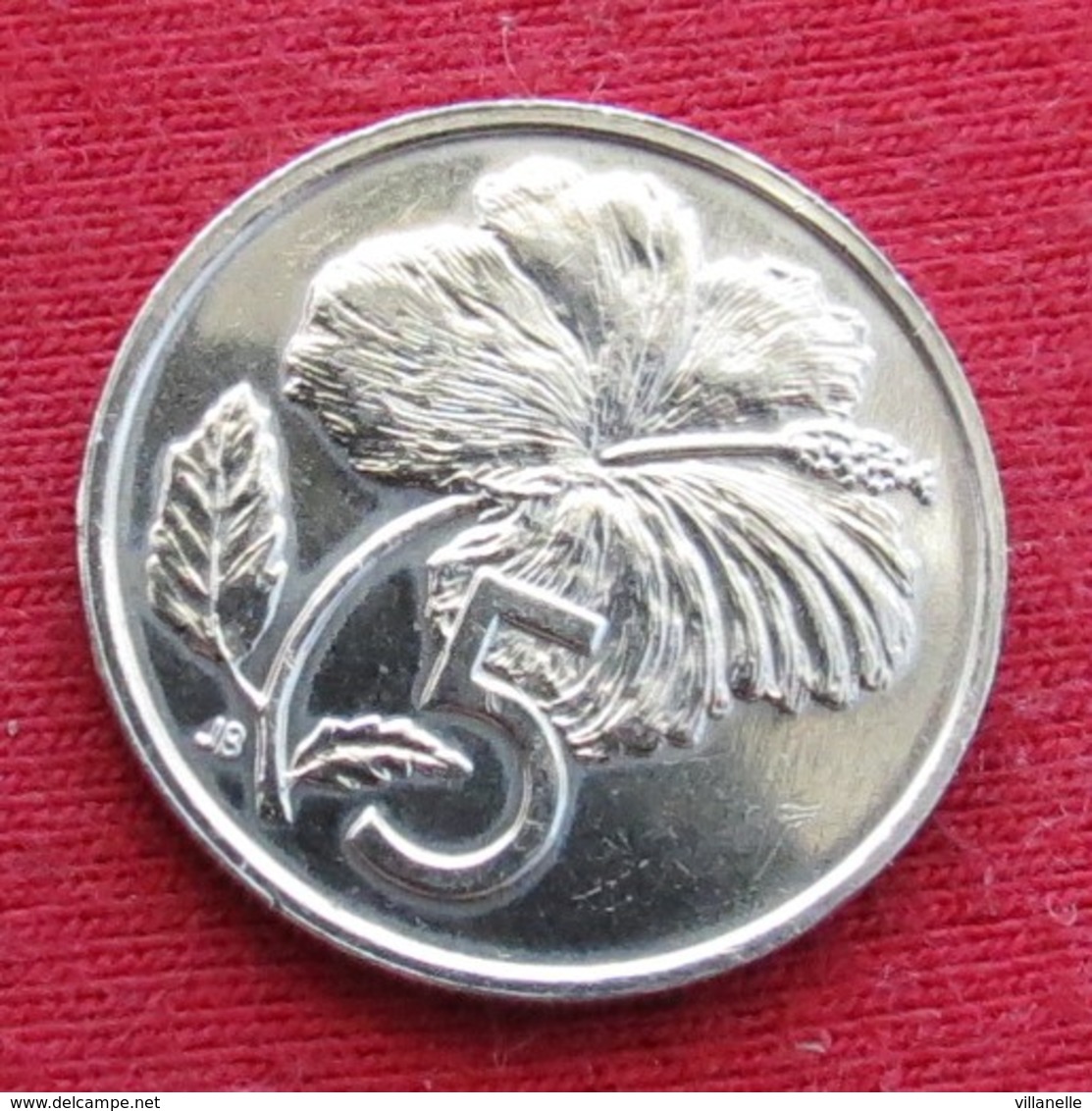 Cook Islands 5 Cents 1987 KM# 33 - Cook