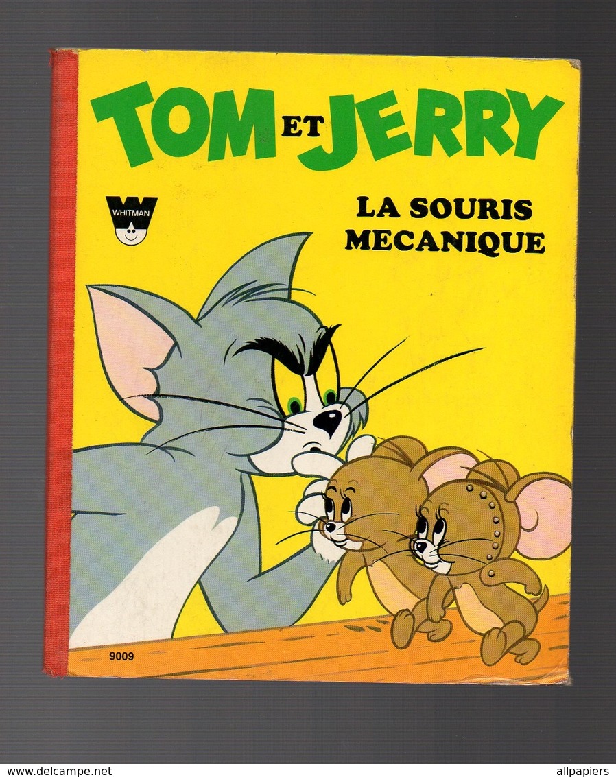 Livre Cartonné Tom Et Jerry La Souris Mécanique - Whitman De 1976 - Autres & Non Classés