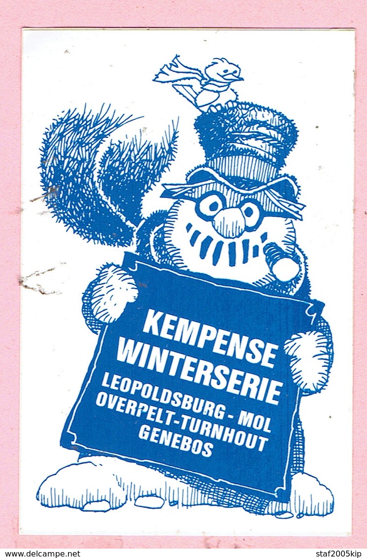 Sticker - Kempense Winterserie - Leopoldsburg-Mol-Overpelt-Turnhout Genebos - Adesivi