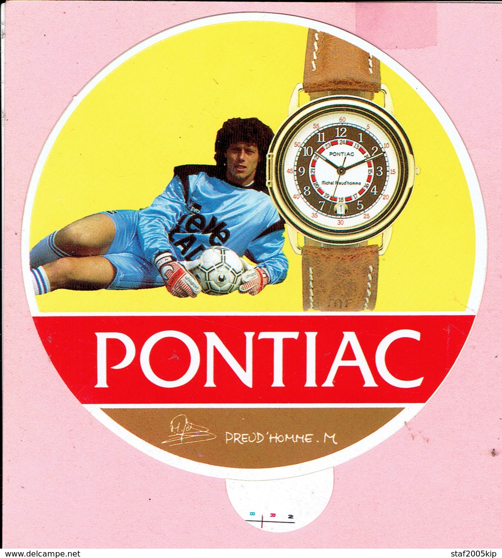 Sticker - Pontiac Horloge - Michel PREUD'HOMME - Autocollants