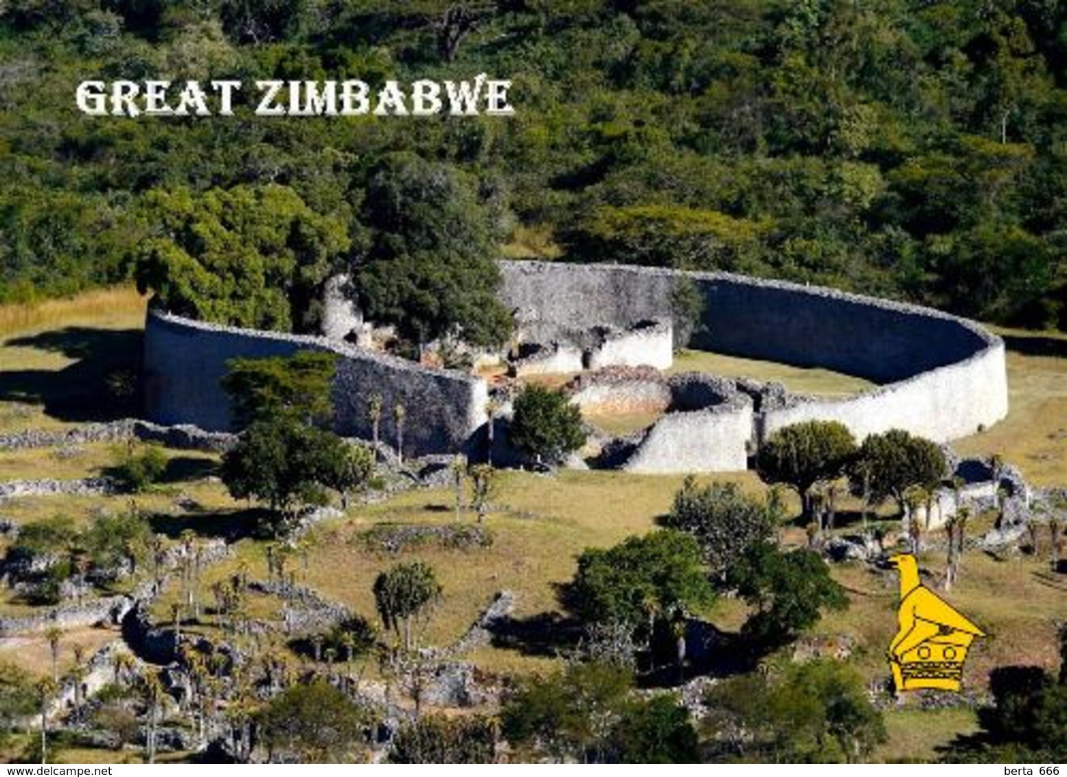 Zimbabwe Great Zimbabwe UNESCO New Postcard - Simbabwe