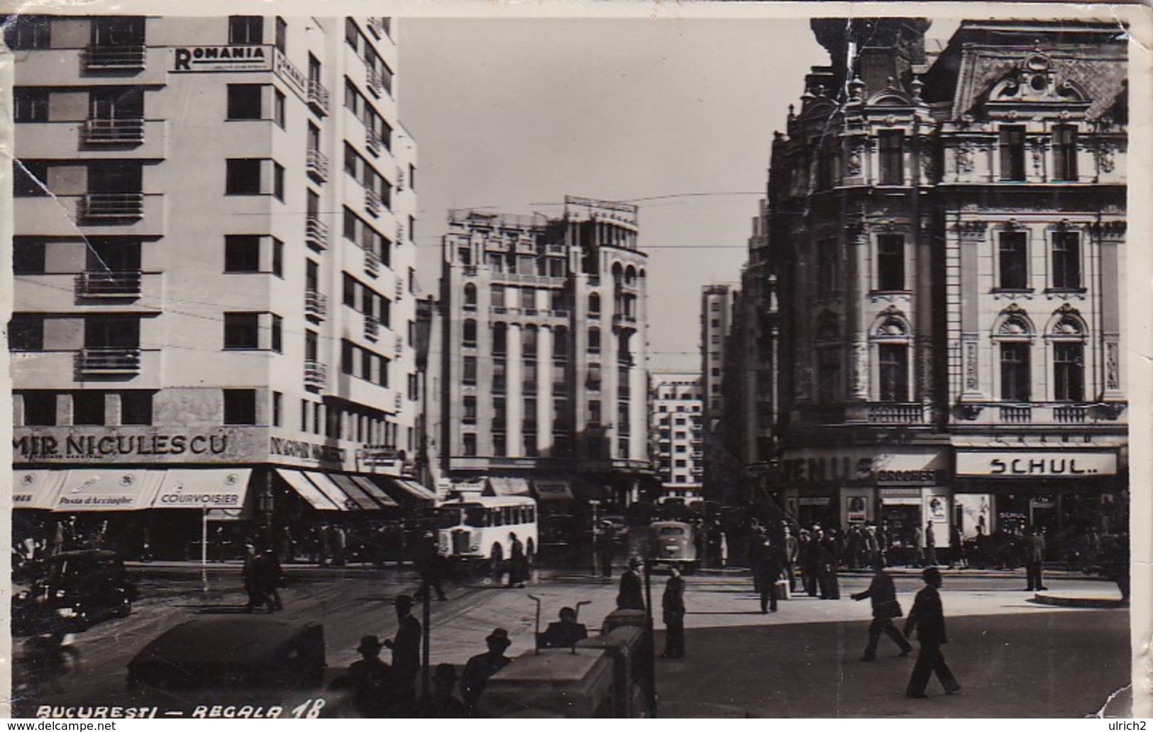 AK Bucuresti - Regala 18 - Prüfstempel Oberkommando Der Wehrmacht - 1941 (41157) - Roemenië