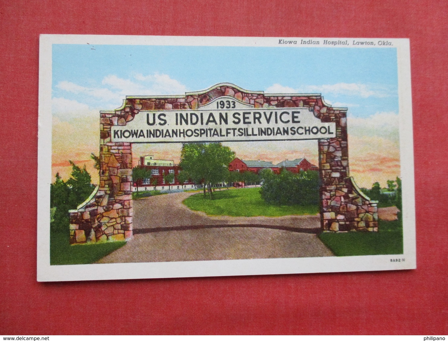 Kiowa Indian Hospital  Lawton Ok.     Ref 3357 - Native Americans